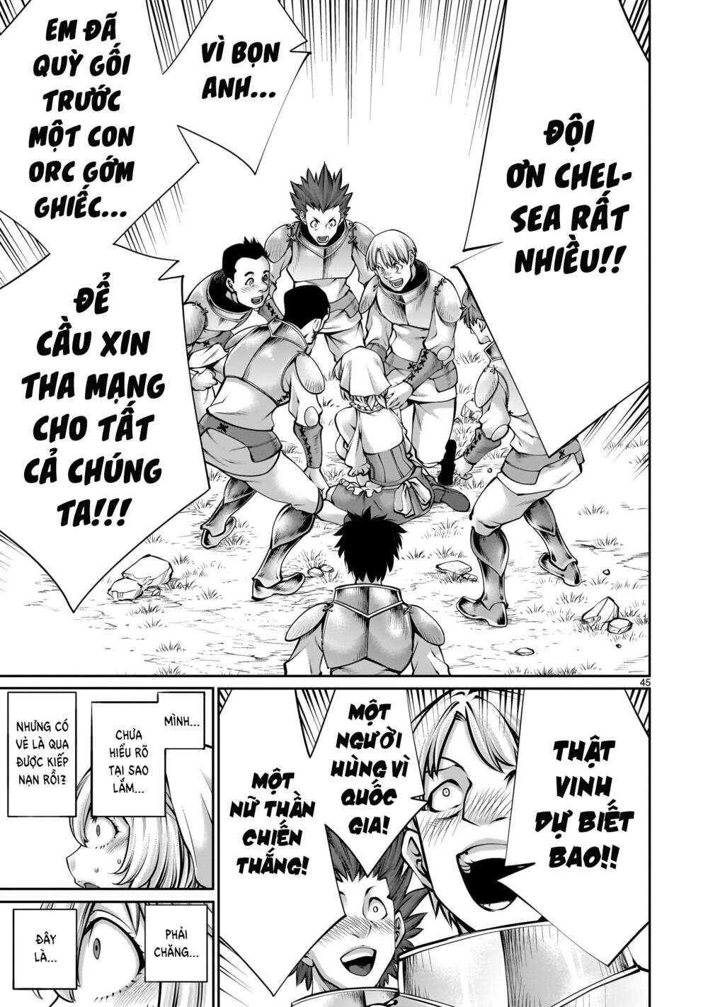 hành trình chinh phục thế giới đầy nhục nhã của cựu ma vương với kỹ năng thượng thừa "cầu xin tha mạng" chapter 1 45