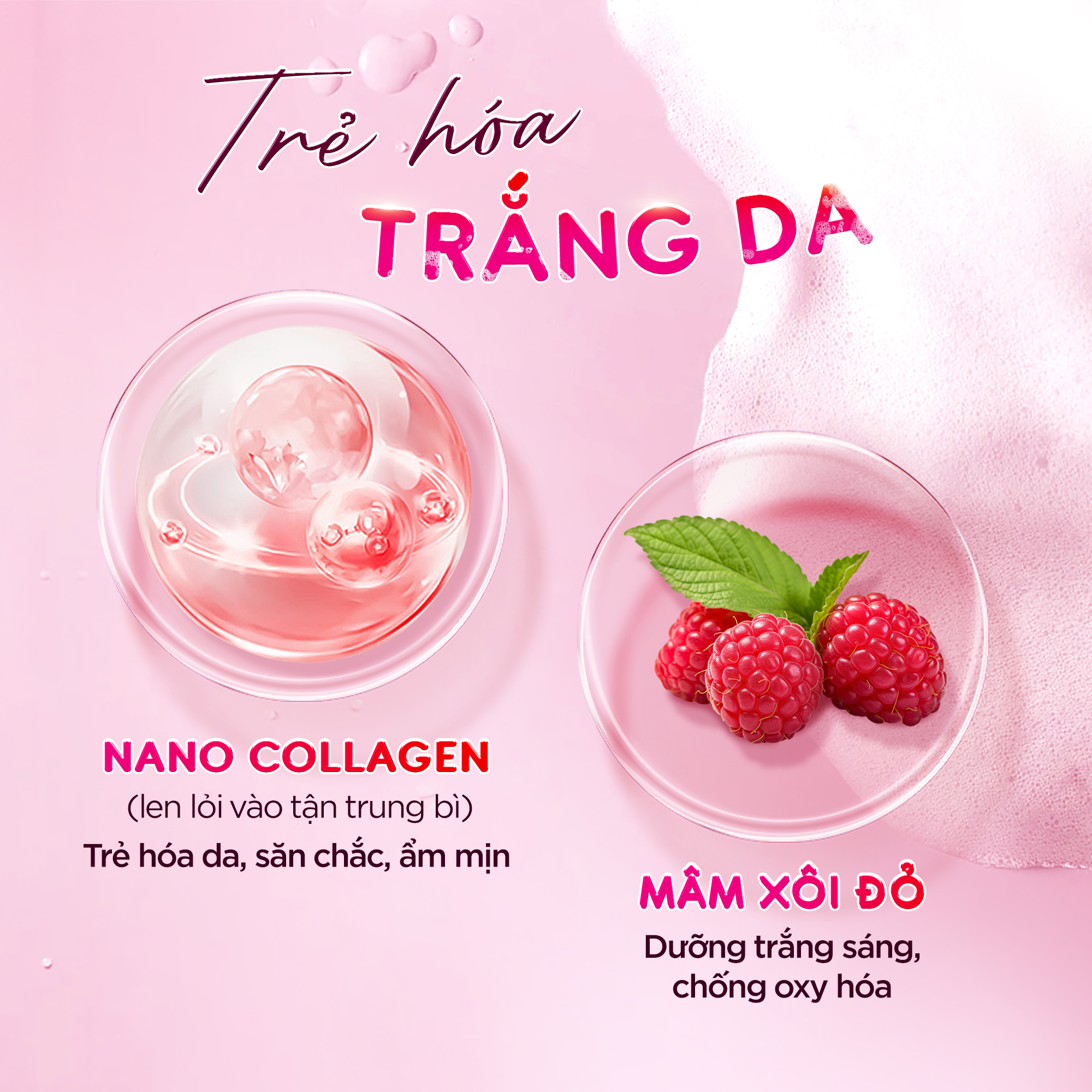 Sữa Tắm Chức Năng Nano Collagen Sắc Ngọc Khang 500g