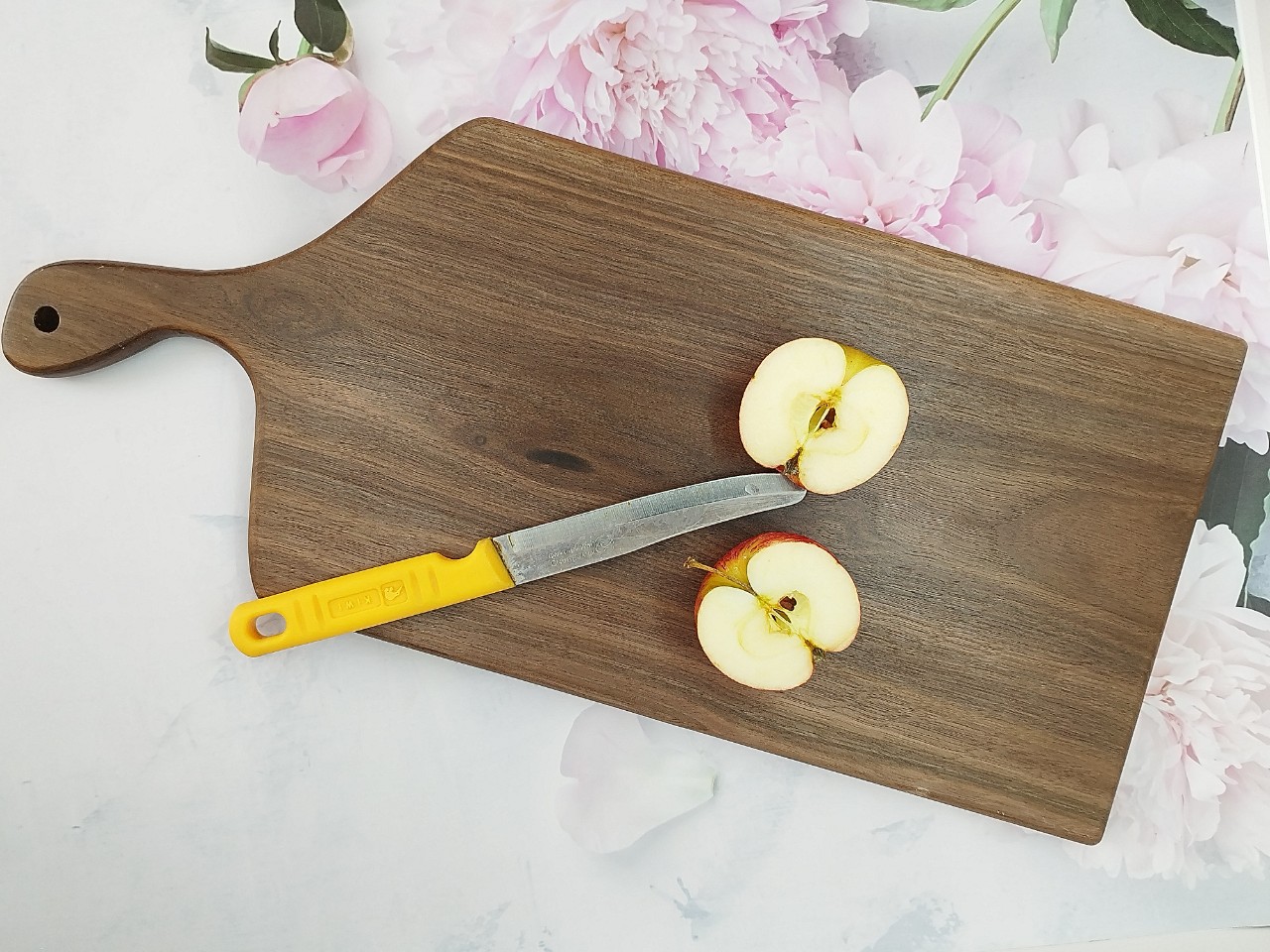 Thớt Gỗ Ốc Chó Bền Đẹp Sang Trọng Dùng Thái Cắt An Toàn Vệ Sinh - Kích Thước 45x20x2 cm