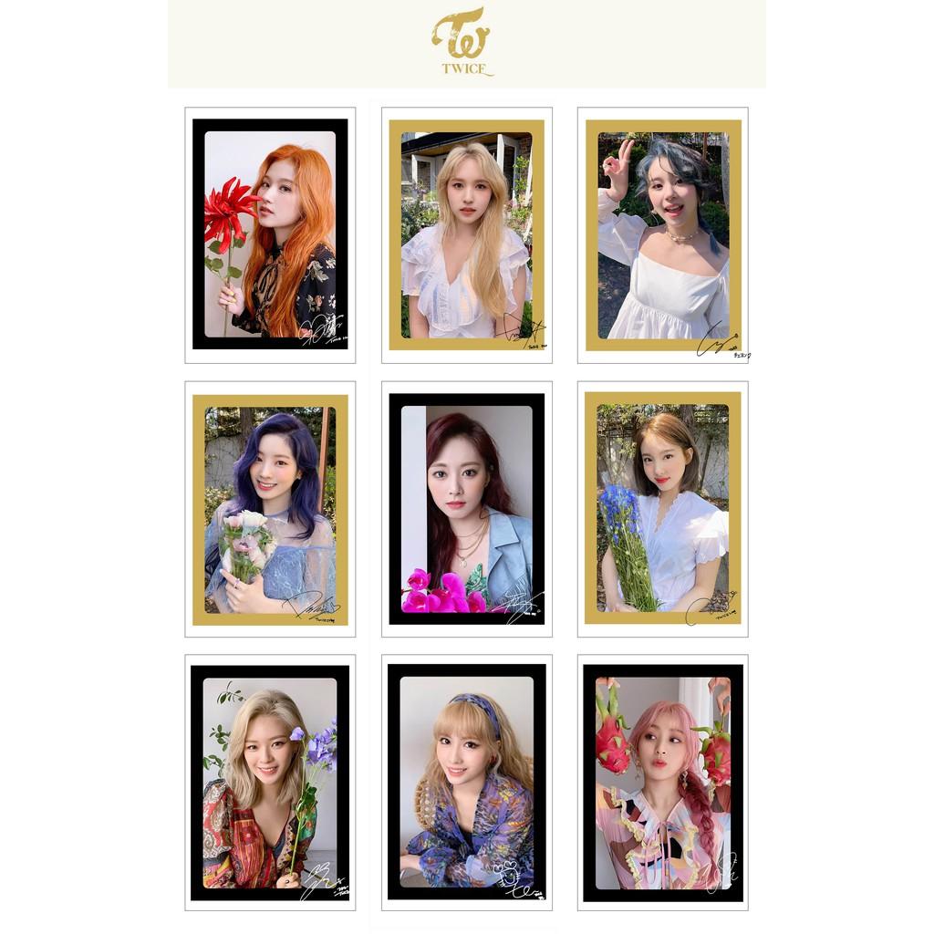 Lomo Card Ảnh TWICE - More And More ( 45 ảnh có chữ ký)