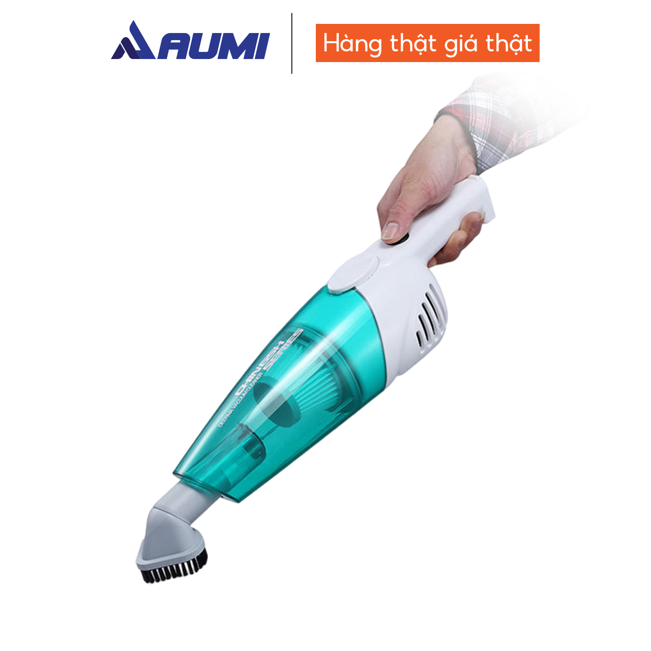 Máy hút bụi cầm tay mini Deerma DX118C dung tích bình chứa bụi 1.2L - Hàng chính hãng