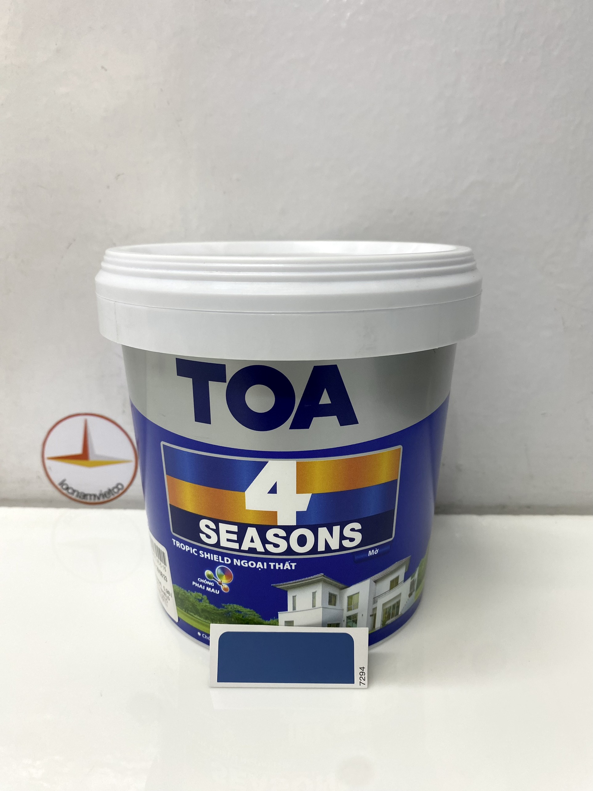 Sơn phào chỉ trong và ngoài nhà Toa 4 Seasons Tropic Shield màu C- 7294 _1L