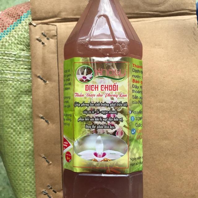 Dịch chuối thần dược cho Phong lan 1 lít