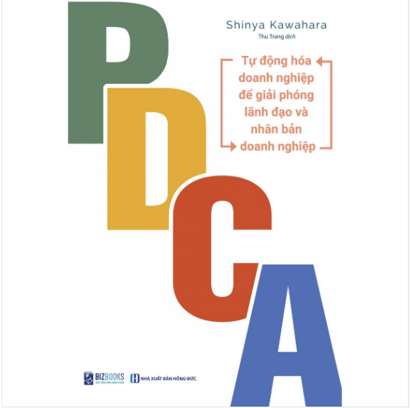 BIZBOOKS – Sách PDCA - Tự Động Hóa Doanh Nghiệp Để Giải Phóng Lãnh Đạo Và Nhân Bản Doanh Nghiệp - MinhAnBooks