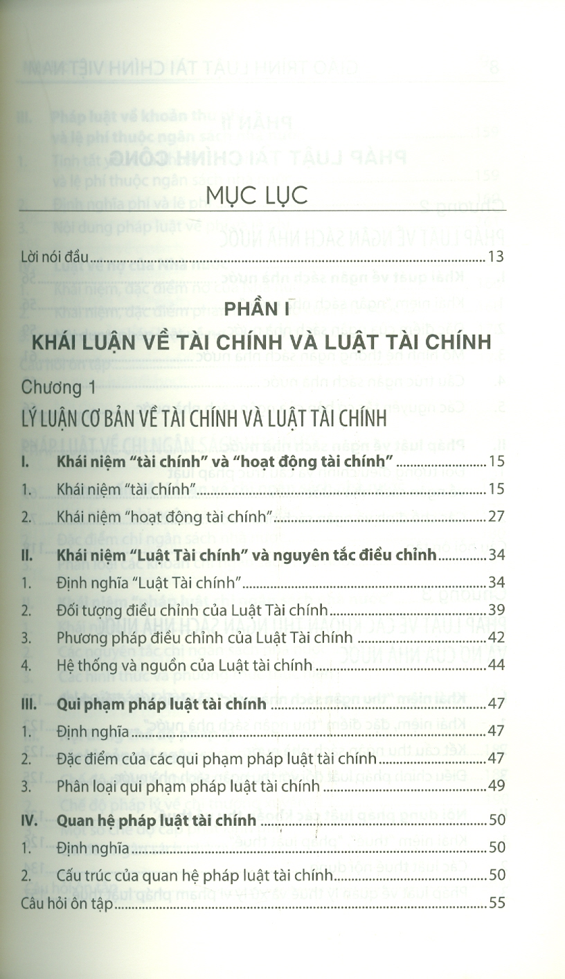 Giáo Trình Luật Tài Chính Việt Nam