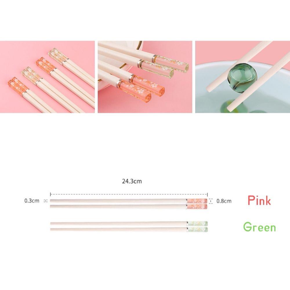 Đôi đũa phối thủy tinh chịu được nhiệt độ cao 24cm