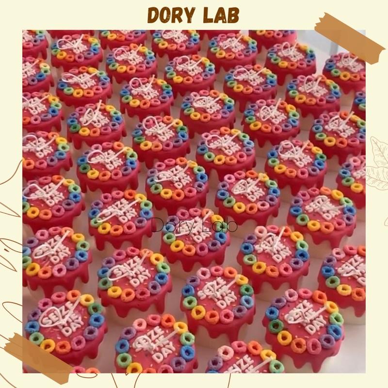 Nến Thơm Bánh Sinh Nhật Làm Theo Yêu Cầu Nhiều Mẫu Lựa Chọn , Quà Tặng Độc Đáo - Dory Lab