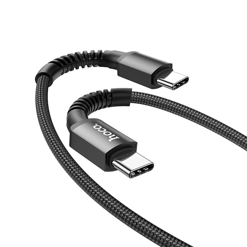 Dây cáp sạc nhanh HOCO X71 60W USB C sang USB type C dành cho Samsung S21 Xiaomi 11 iPad Pro Macbook