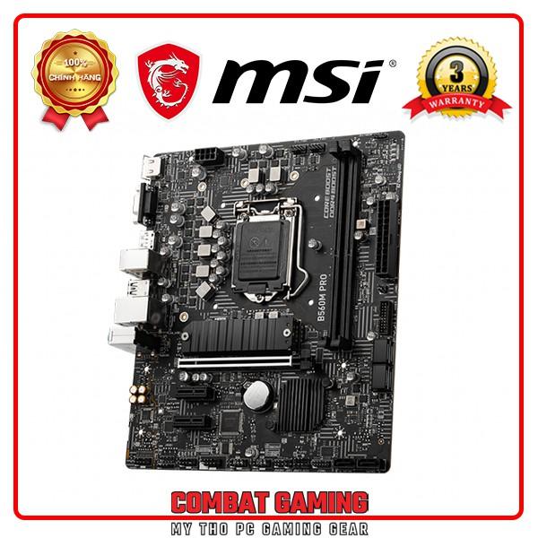 Bo Mạch Chủ MSI B560M PRO -  Hàng Chính Hãng