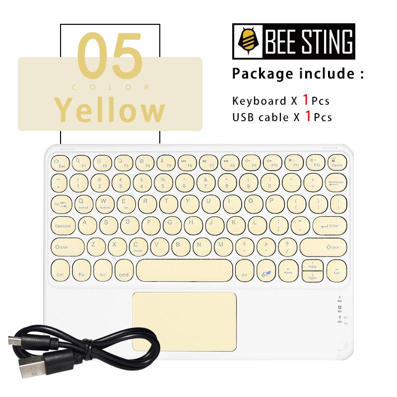 Loa Di Động Không Dây Bàn Phím Bluetooth Teclado Mini Của Bàn Phím Và Chuột Phù Hợp Cho IPadPro Xiaomi Samsung Huawei