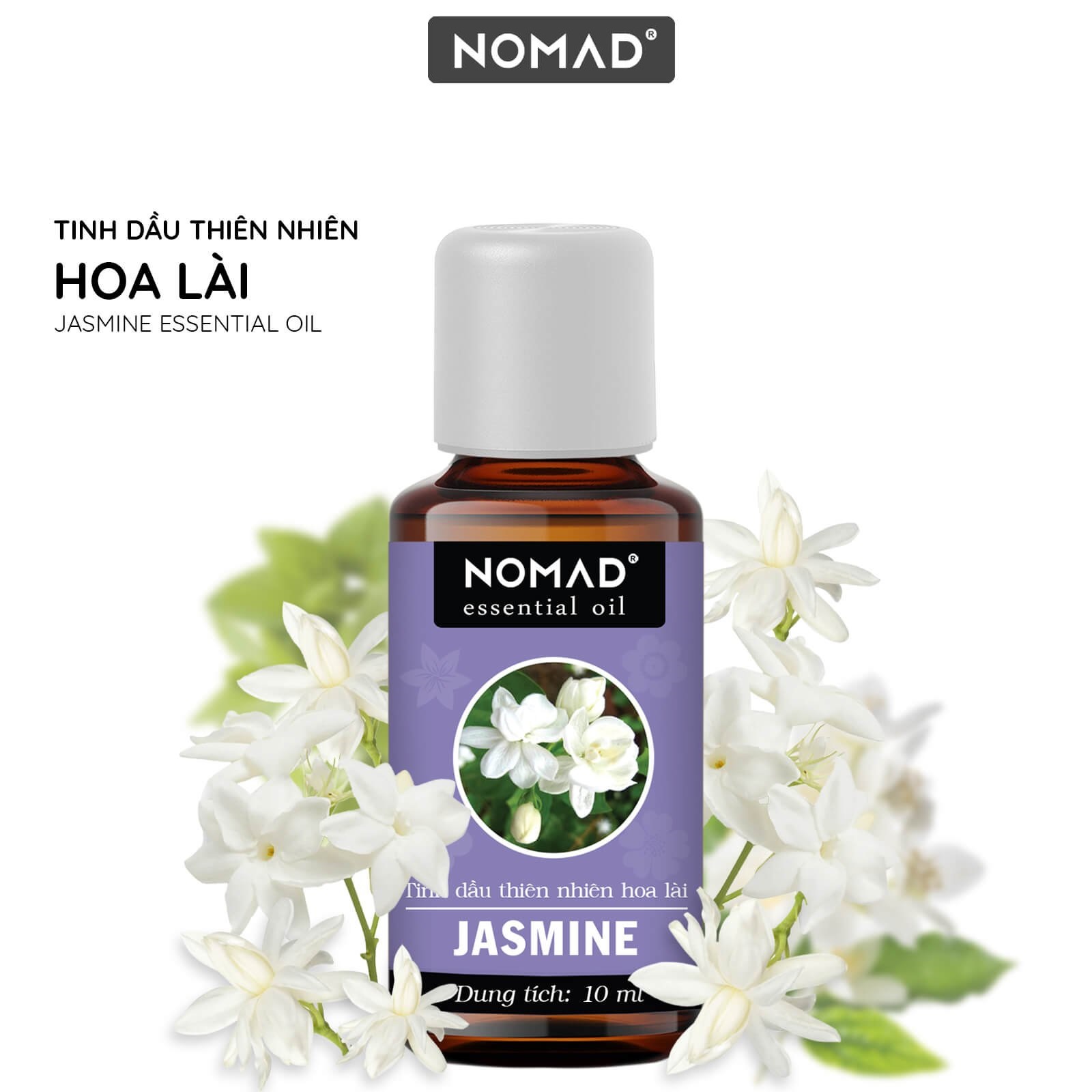 Tinh Dầu Thiên Nhiên Hương Hoa Lài Nomad Essential Oils Jasmine