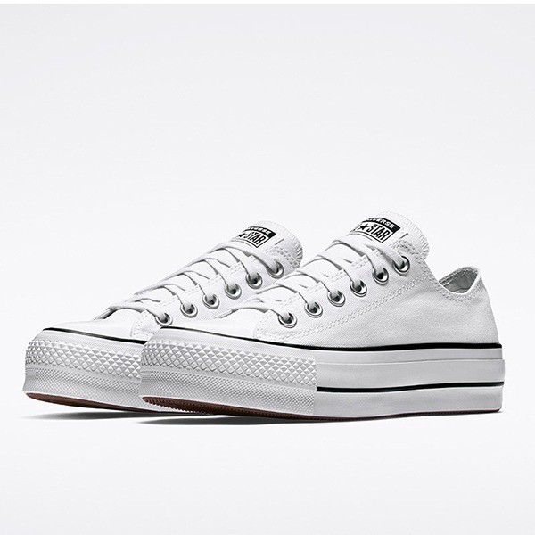 Giày Converse trắng Chuck Taylor All Star Lift Low Top - 560251C