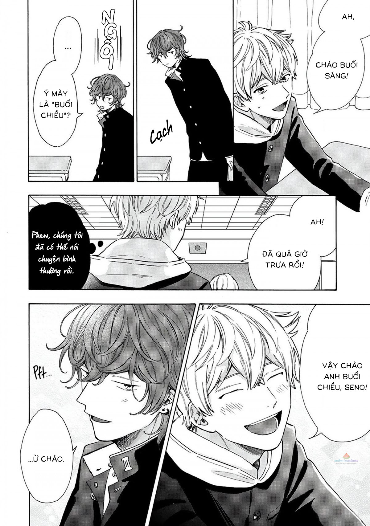 ngôi sao hạng nhất được vẽ bằng nụ hôn chapter 3 10