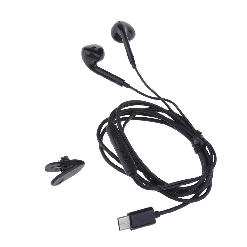 USB Earphones Digital Headphones Stereo Bass Noise Cancelling,2pcs