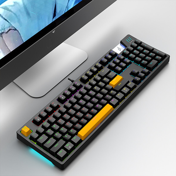 Bàn phím cơ gaming có dây EDRA EK316 - Hàng Chính Hãng