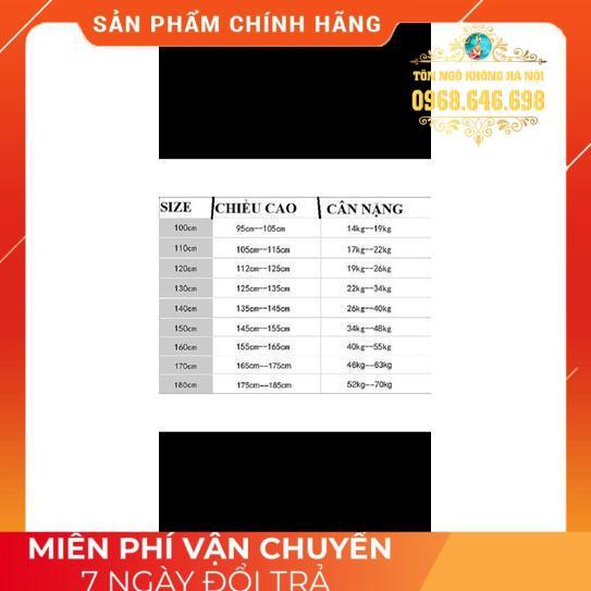 QUẦN ÁO HÓA TRANG TÔN NGỘ KHÔNG TRẺ EM MÀU VÀNG