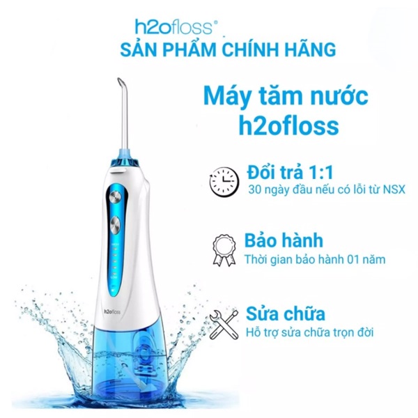 Tăm nước thương hiệu Nhật Bản H2OFloss HF-9P - Hàng chính hãng