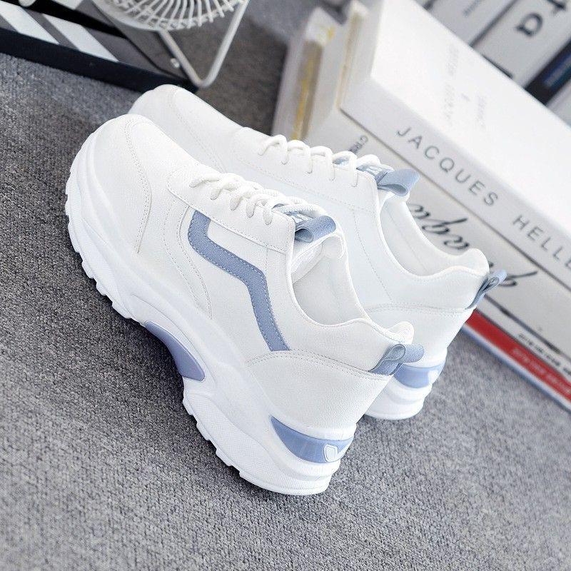 Giày nữ độn đế 5cm, giày dép nữ, giày thể thao sneaker, giày học sinh sinh viên năng động, giày nữ giá rẽ độn đế