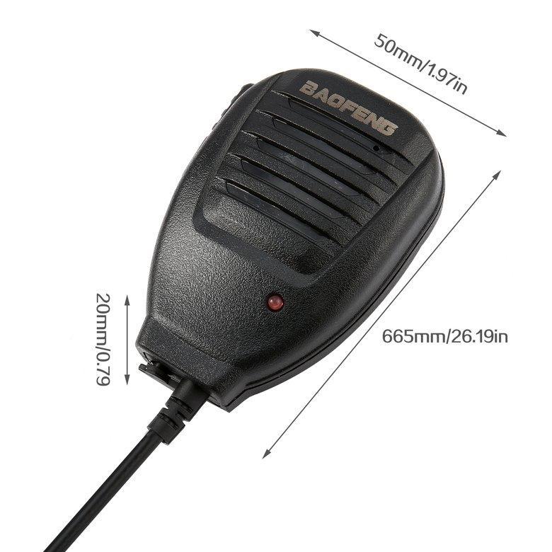 Micro cầm tay chuyên dụng cho bộ đàm 2 chiều Baofeng UV-5R