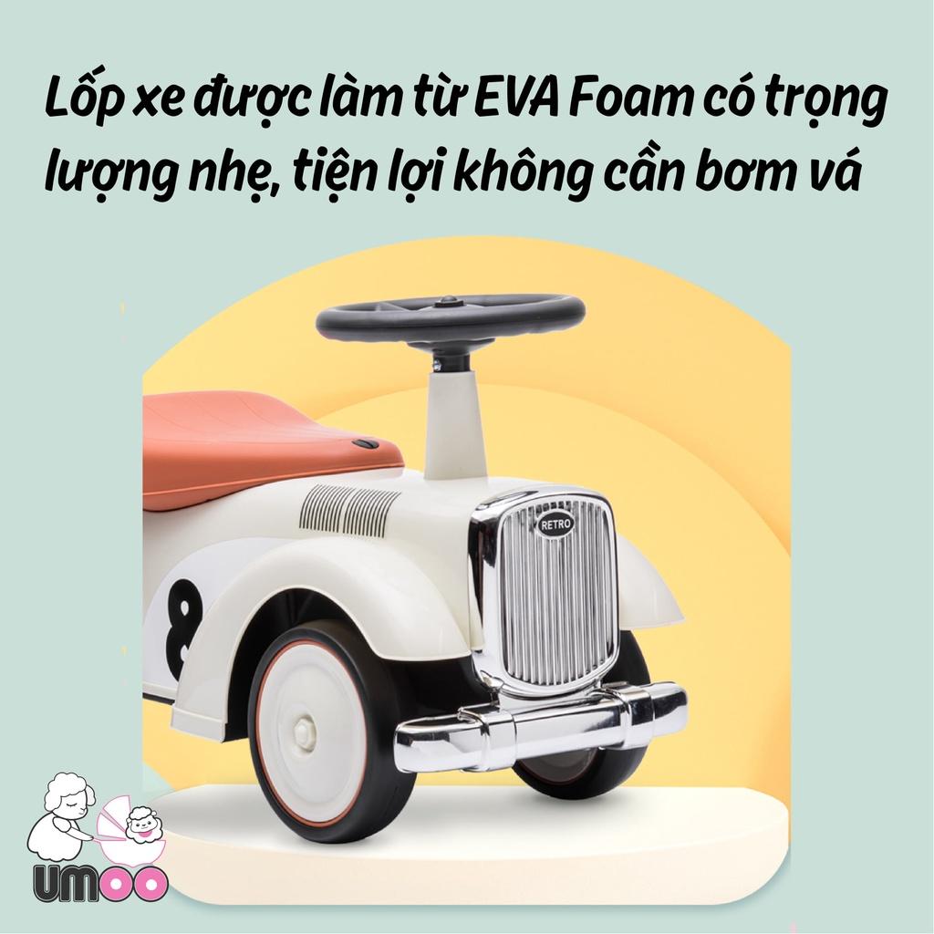 Xe Ô TÔ chòi chân UMOO cho bé dáng cổ điển cực sang