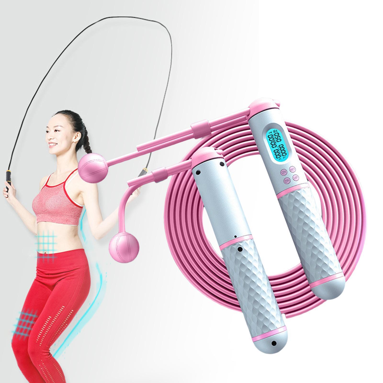 Skipping Rope Electronic Digital Rope Jumping for Sports Workout Women Men
