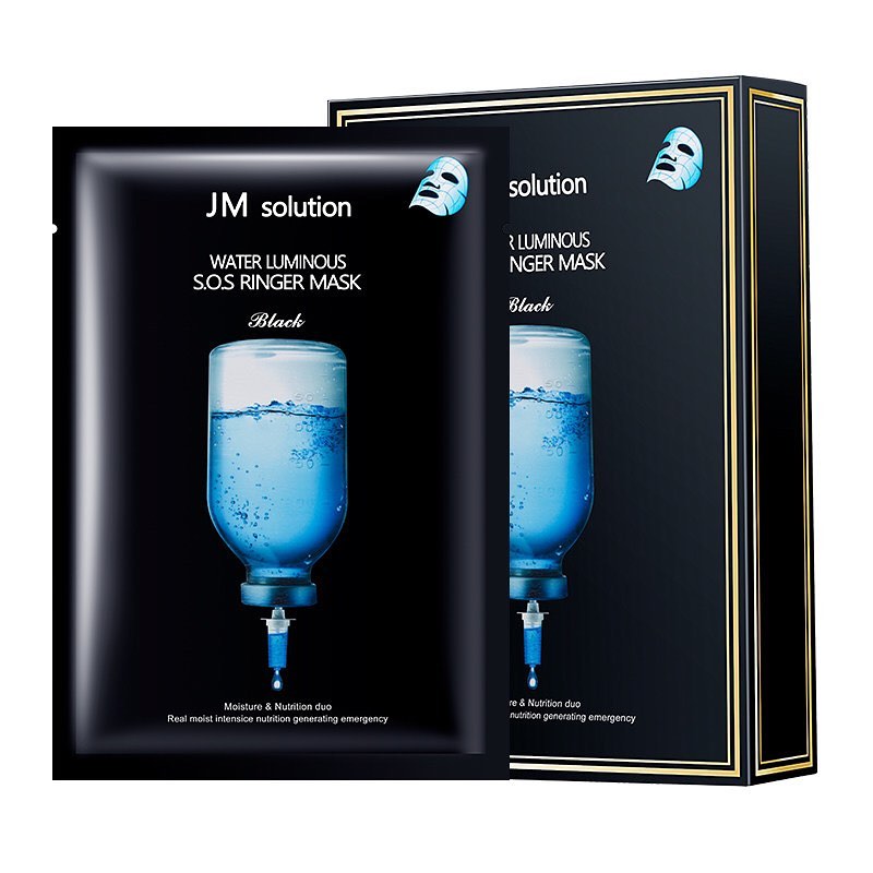 [10 miếng] Mặt Nạ Cấp Ẩm Và Dưỡng Sáng Cho Da JMsolution Water Luminous S.O.S Ringer Mask 35ml x 10