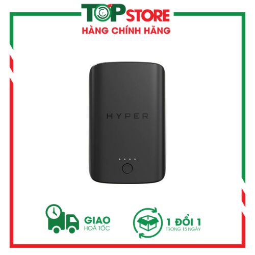 Sạc Dự Phòng Không Dây Từ Tính HyperJuice Magnetic Wireless 5000 mAh  Series &amp; Smartphone (WL61TC) - Hàng Chính Hãng