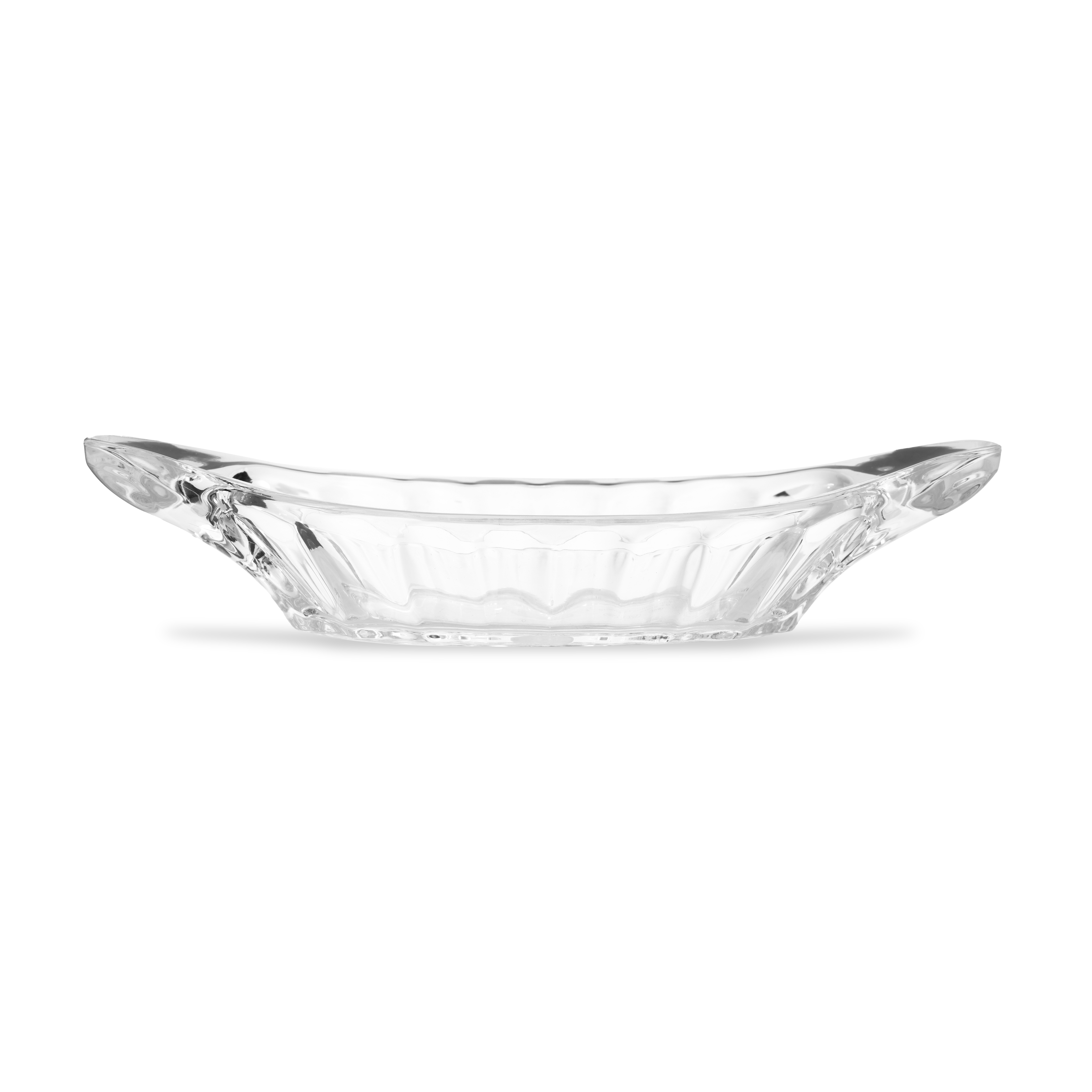 Dĩa nhựa, đĩa nhựa trong suốt sâu lòng, khay nhựa đựng trái cây, trang trí bàn ăn - 2 size