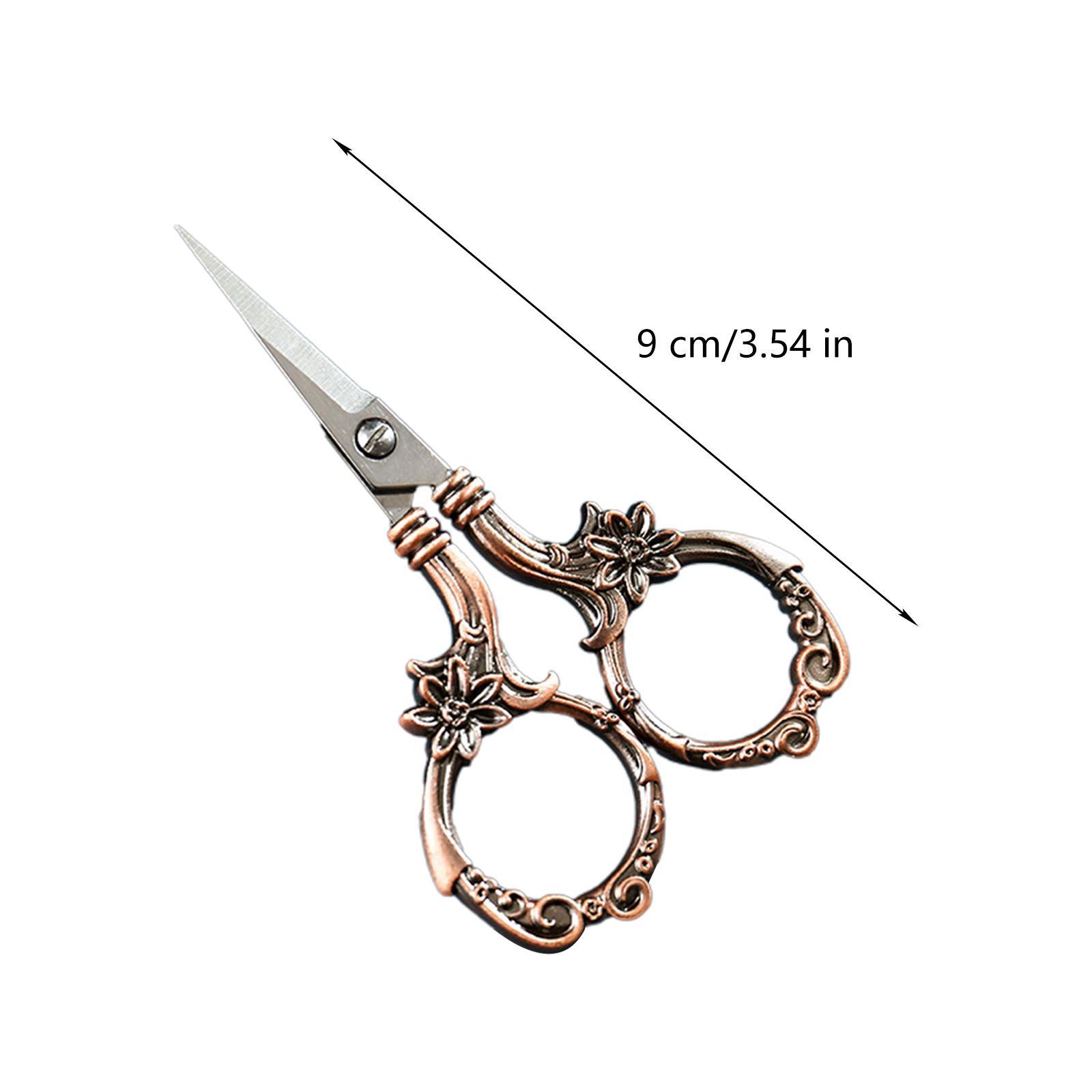 Embroidery Scissors Sharp Manual Tool for Threading Quilting Crafts DIY