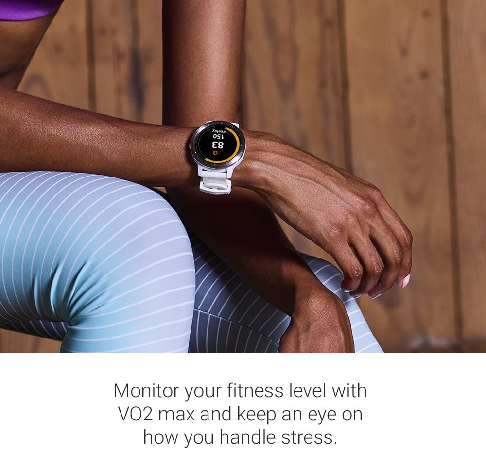 Đồng hồ thông minh Garmin Vivoactive 3 Trắng - Hàng nhập khẩu