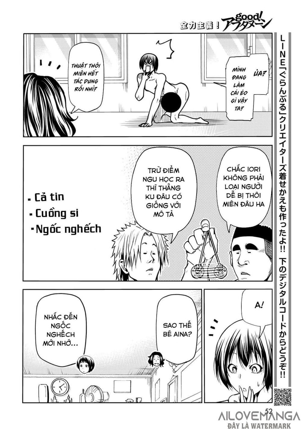 cô gái thích lặn - grand blue chapter 73.1 17