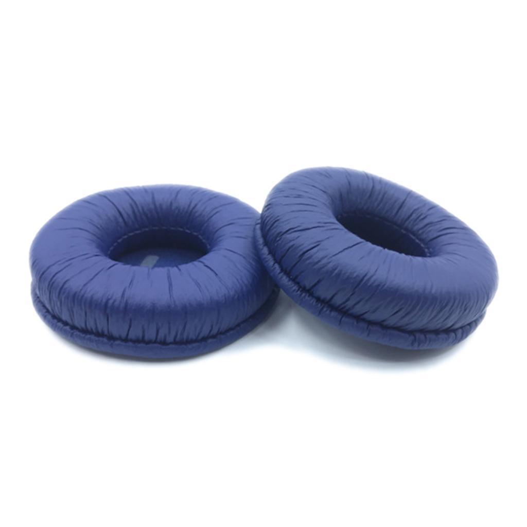 2xEar Pads Cushion Cover For JBL Tune600BTNC T500BT T450BT Headphone Blue