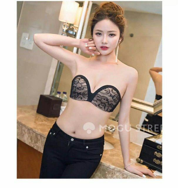 Áo cúp ngực không dây chống tụt