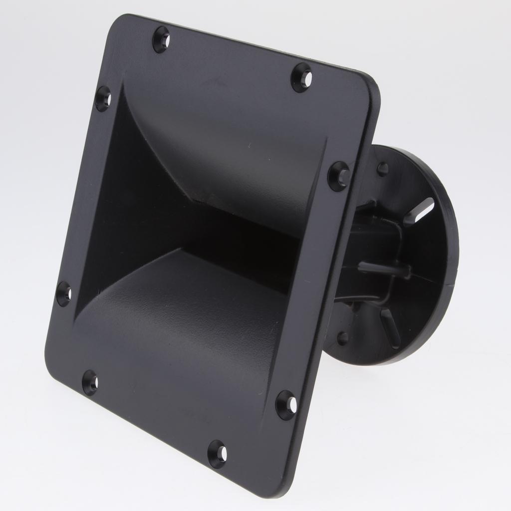 2 Gói 160X160 Mm Miệng Dẹp 25 Mm Họng Loa Sừng Tweeter Cho Nhà Khuếch Đại Âm Thanh Loa, dài Ném Khoảng Cách