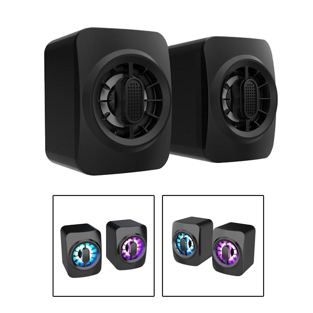 USB-Powered Desktop Speakers for PC and Laptops  Wired Computer Speaker