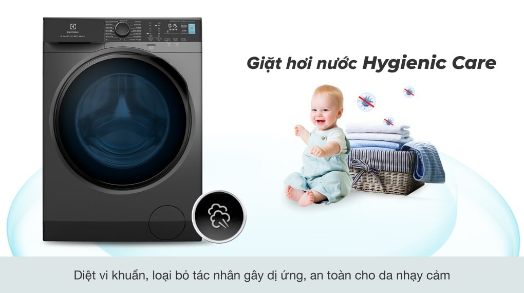 Máy giặt Electrolux UltimateCare 500 Inverter 9 kg EWF9024P5SB - Hàng Chính Hãng - Chỉ Giao TPHCM
