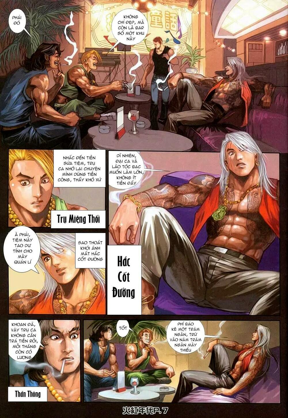 hỏa hồng niên đại hắc cốt đường chapter 128 4