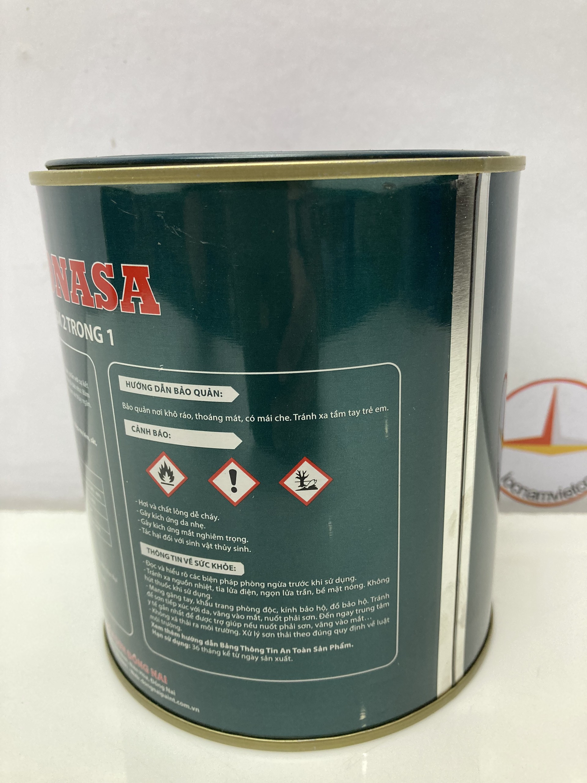 Sơn Sắt Kẽm Donasa 2 trong 1 màu DAF 2215 Xingfa Nâu _ 800ml