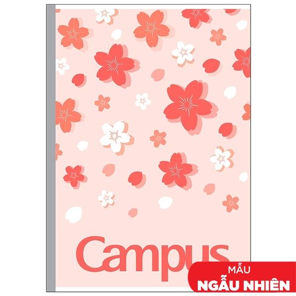 Combo 5 Tập Sakura B5 Kẻ Ngang Có Chấm 80 Trang ĐL 70g/m2 - Campus NB-BSKR80 (Mẫu Màu Giao Ngẫu Nhiên)