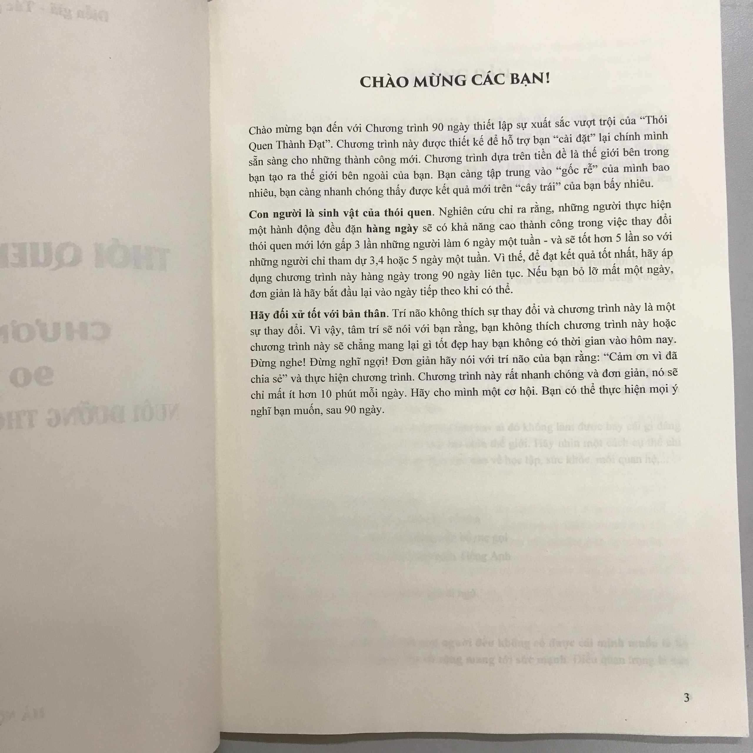 90 Ngày Nuôi Dưỡng Thói Quen Thành Đạt