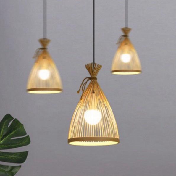 Đèn thả tre trang trí nhà hàng,đèn quán cafe,đèn thả,đèn trang trí,đèn trang trí quán trà, đèn trang trí quán ăn DT DDT