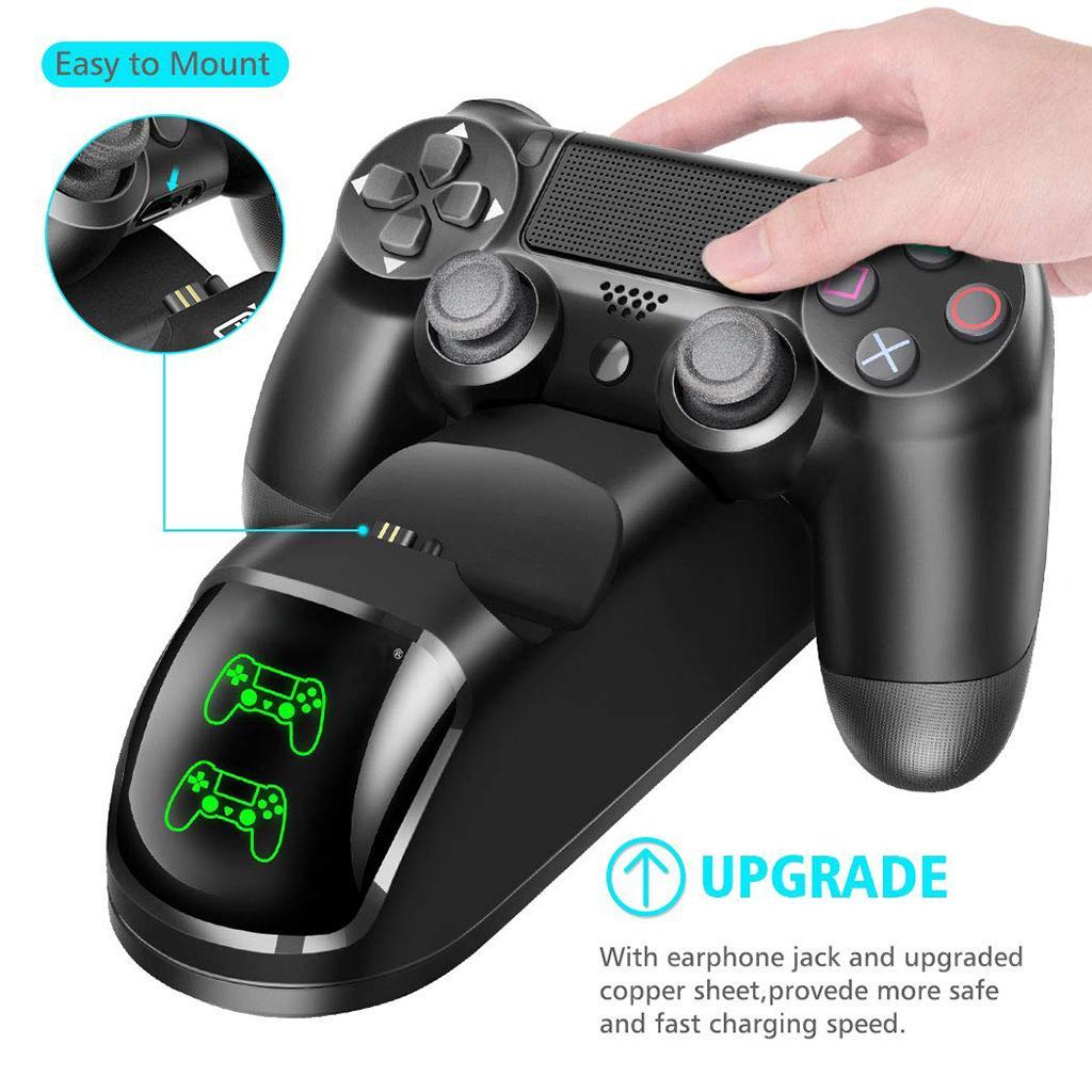 Wireless Controller Dual USB Charge Dock Station for Pro Controller