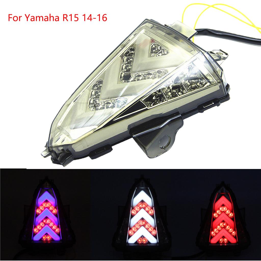 LED Taillight Stop Running Light Integrated Fits for Yamaha YZF-R15 R15