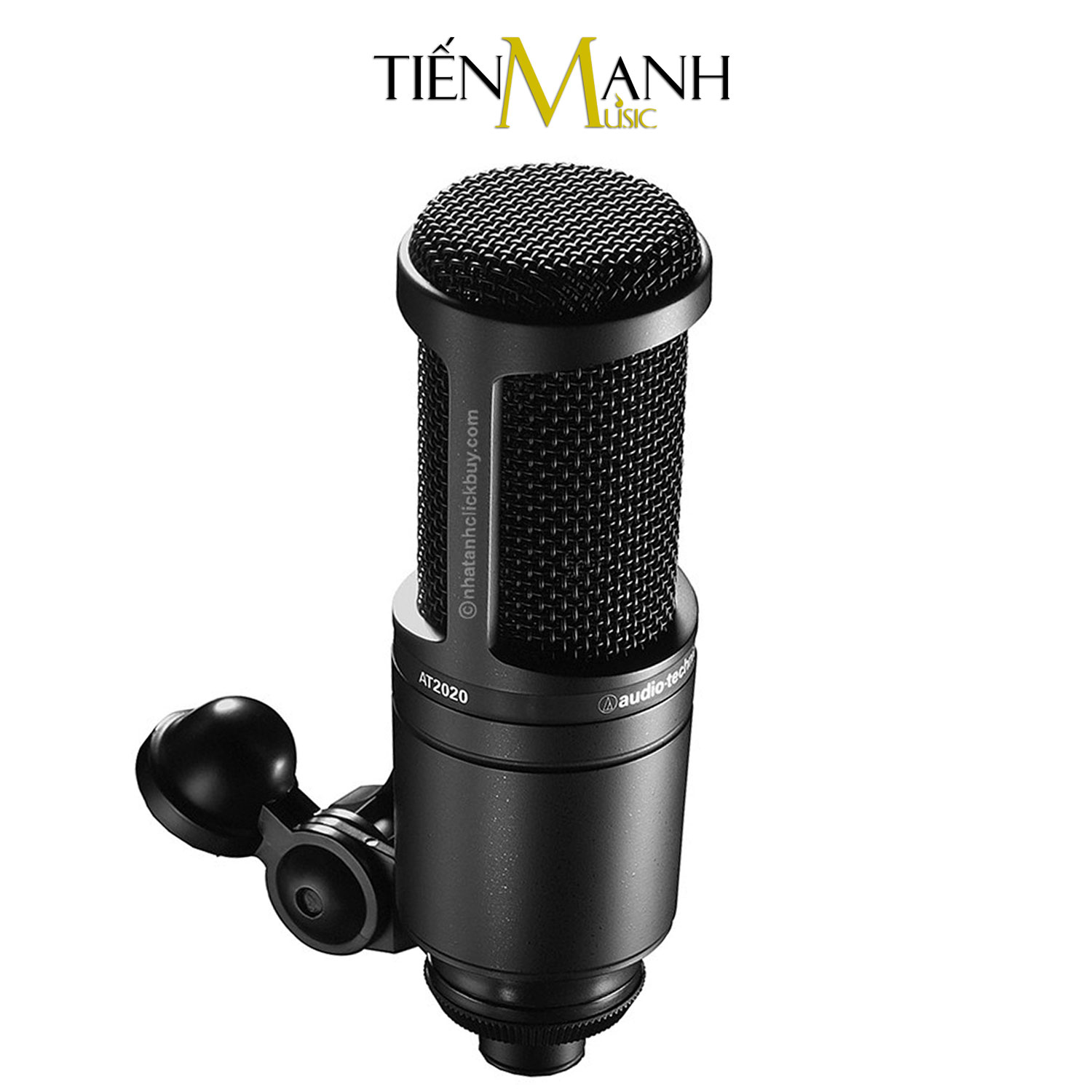 Micro AT2020 Audio Technica Mic Condenser Thu Âm Phòng Studio, Microphone Cardioid AT-2020 Hàng Chính Hãng