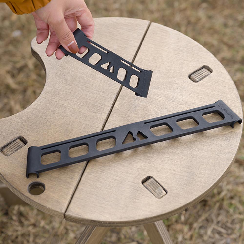 ShineTrip Stable Drying Rack Side Buckle Hung Shelf Buckle With Hook Hole High Toughness Side Buckles for Stand Storage Bracket