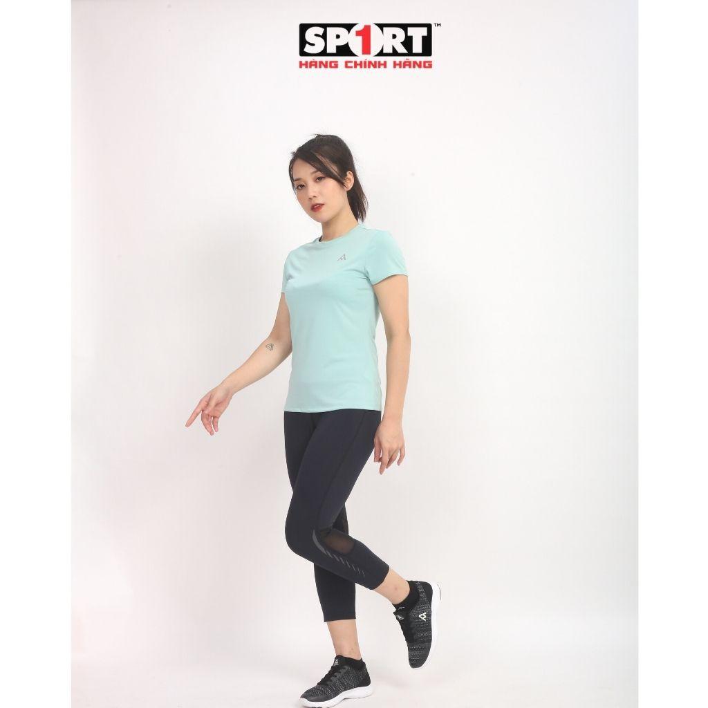 Áo Thun T-Shirt Nữ AM Thể Thao Ngắn Tay Mỏng Mát Co Giãn Cực Tốt - TSW212 Sport1