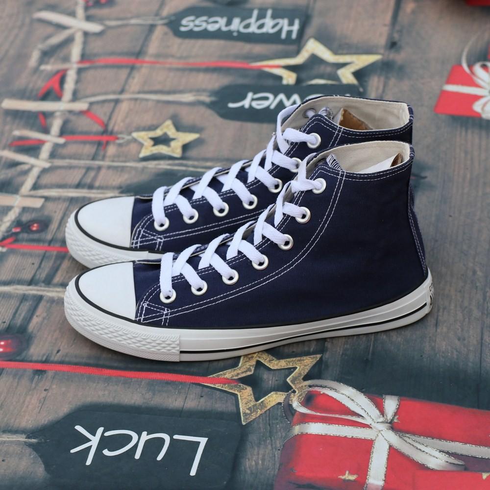 Giày AllStar Classic Nam Cổ Cao Xanh Navy