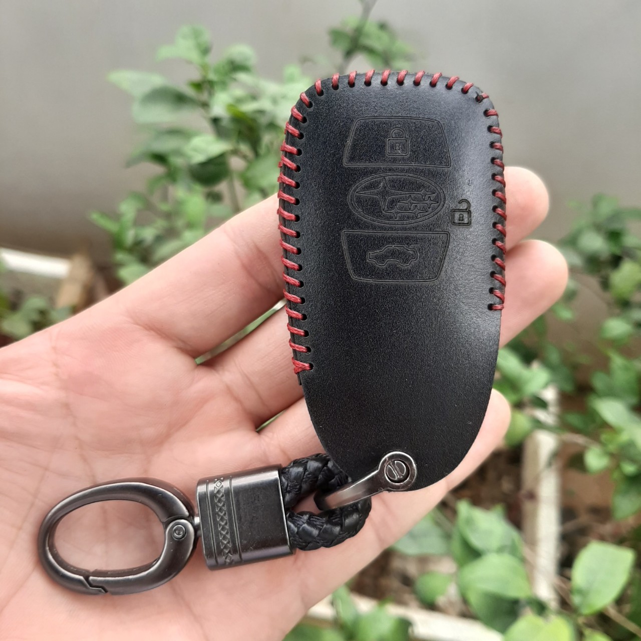 Bao da chìa khoá SUBARU ,subaru forester, wrx, xv , outback, legacy da bò thật bảo hành 2 năm