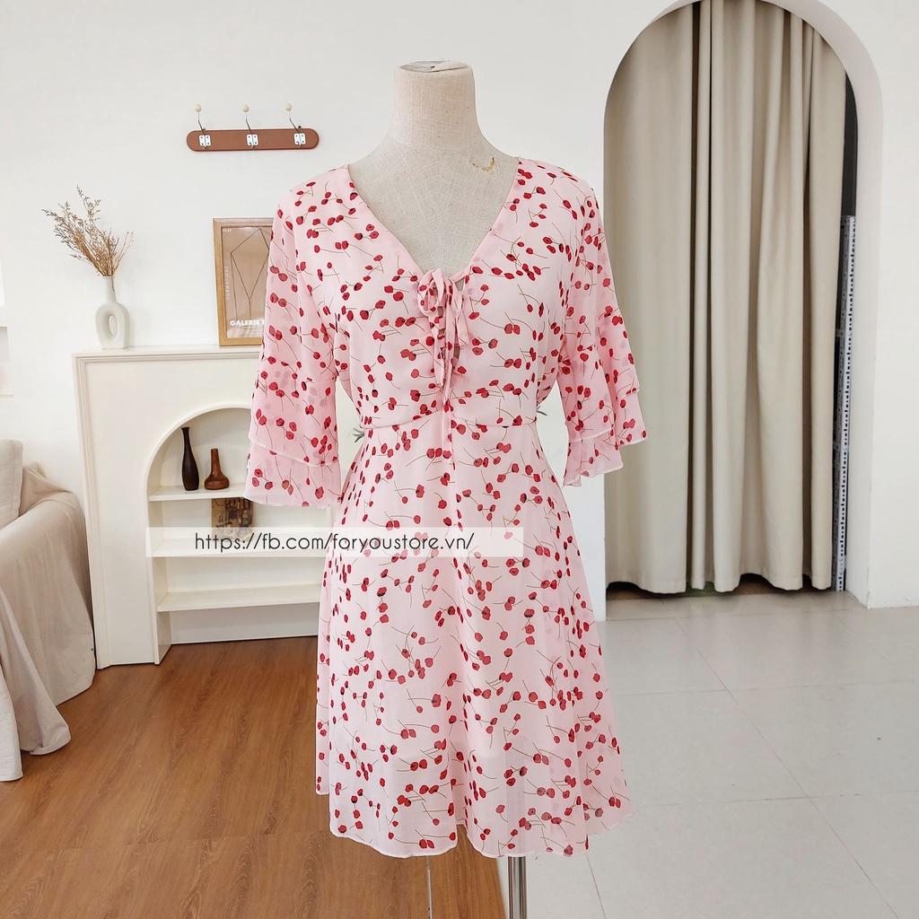 Váy hoa nhí tay bèo