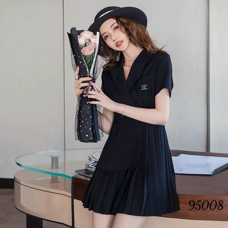 Đầm xoè xếp ly sang trọng đẳng cấp có size 70kg siêu xịn , cho các quý bà , quý cô nương - thời trang sang trọng